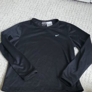 Nike DriFit Black Long Sleeve Shirt
